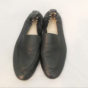 Everlane ballet flat loafer style black 7